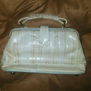 Vintage eel skin purse